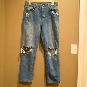 Forever 21 High-Waisted Mom Jeans